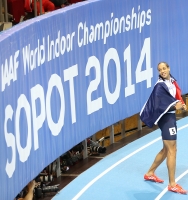 World Indoor Championships 2014, Sopot. Day 3. 60 Metres Hurdles - Men. Final. Pascal Martinot-Lagarde, FRA