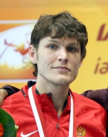 World Indoor Championships 2014, Sopot. Day 3. High Jump  Silver Ivan Ukhov, RUS