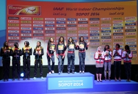 World Indoor Championships 2014, Sopot. 4x400 Metres Relay. Women