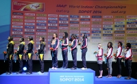 World Indoor Championships 2014, Sopot. 4x400 Metres Relay. Women
