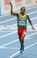 Mohammed Aman. World Indoor Champion 2014, Sopot