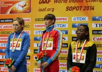 Olha Saladuha. World Indoor Championships 2014, Sopot