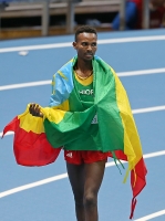 Dejen Gebremeskel. 3000 m World Indoor Bronze Medallist 
