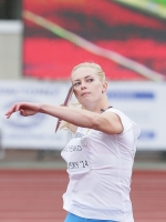 Znamensky Memorial 2014. Javelin Throw. Yevgeniya Ananchenko