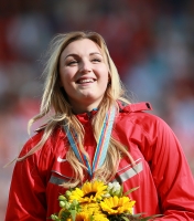 Yevgeniya Kolodko. Shot European Silver Medallist 2014