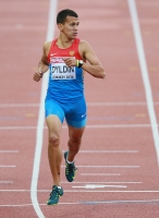 Maksim Dyldin. 4x400 m European Silver Medallist 2014