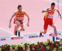 European Athletics Championships 2014 /Zurich, SUI. Day 1. 3000m Steeplechase Men Qualifying Rounds