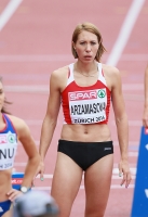 European Athletics Championships 2014 /Zurich, SUI. Day 2. 800m Women Qualifying Rounds. Marina Arzamasova, BLR