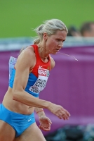 European Athletics Championships 2014 /Zurich, SUI. Day 2. 400m Women Semifinals. Tatyana Veshkurova