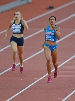 European Athletics Championships 2014 /Zurich, SUI. Day 2. 400m Women Semifinals