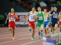 European Athletics Championships 2014 /Zurich, SUI. Day 2. 800m Men Semifinals