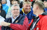European Athletics Championships 2014 /Zurich, SUI. Day 4. Pavel Voronkov and coach