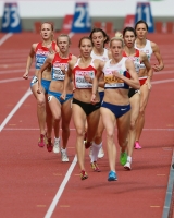 European Athletics Championships 2014 /Zurich, SUI. Day 5. 800m. Final. Svetlana Rogozina and Yekaterina Poistogova