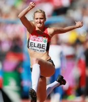 European Athletics Championships 2014 /Zurich, SUI. Day 5. Triple Jump Women Final. Jenny ELBE, GER