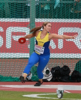 European Athletics Championships 2014 /Zurich, SUI. Day 5. Discus Throw Women Final. Sofia LARSSON, SWE