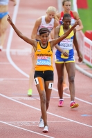 Sifan Hassan. 1500 m European Champion 2014, Zurich