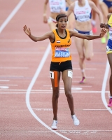Sifan Hassan. 1500 m European Champion 2014, Zurich