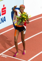 Sifan Hassan. 1500 m European Indoor Champion 2015