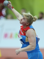 Prague 2015 European Athletics Indoor Championships. Thursday, 5 March. Shot Put Women Qualifying Rounds. Anastasiya PODOLSKAYA, RUS