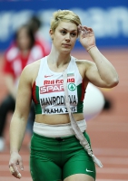 Prague 2015 European Athletics Indoor Championships. Thursday, 5 March. Shot Put Women Qualifying Rounds. Radoslava MAVRODIEVA, BUL 