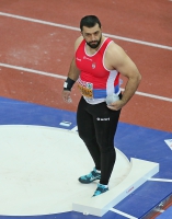 Prague 2015 European Athletics Indoor Championships. Shot Put Men Qualifying Rounds. Asmir KOLAŠINAC, SRB