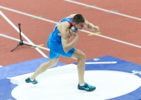 Prague 2015 European Athletics Indoor Championships. Heptathlon Men Shot Put. Ilya Schkurenyev, RUS