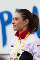 Prague 2015 European Athletics Indoor Championships. Long Jump Women Champion Ivana ŠPANOVIC, Srbia