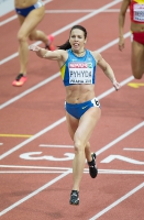 Prague 2015 European Athletics Indoor Championships. 400m Women Champion Nataliya PYHYDA, UKR