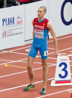 Prague 2015 European Athletics Indoor Championships. 800m Men Semifinals. Stepan Poistogov , RUS