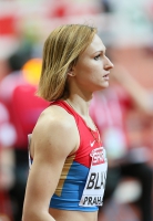 Prague 2015 European Athletics Indoor Championships. Pentathlon Women Long Jump. Anna Blank, RUS
