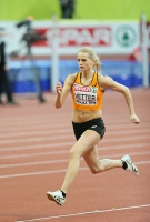 Prague 2015 European Athletics Indoor Championships. Pentathlon Women Long Jump. Anouk VETTER, NED