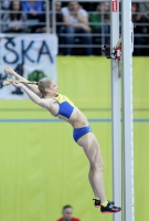 Prague 2015 European Athletics Indoor Championships. Pole Vault Women Qualifying Rounds. Michaela MEIJER, SWE