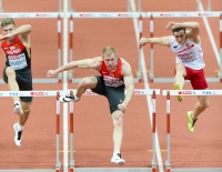 Prague 2015 European Athletics Indoor Championships. Heptathlon Men 60m Hurdles