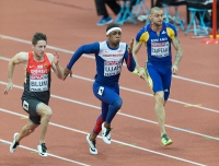 Prague 2015 European Athletics Indoor Championships. 60m Men Semifinals