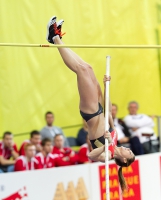 Prague 2015 European Athletics Indoor Championships. Pole Vault Women Final