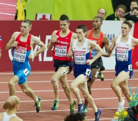 Prague 2015 European Athletics Indoor Championships. 1500m Men Final
