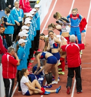 Prague 2015 European Athletics Indoor Championships. 4 x 400m Relay Women Final