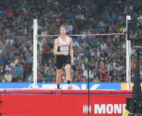 Derek Drouin. High jump World Champion 2015, Beijing