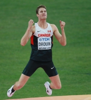 Derek Drouin. High jump World Champion 2015, Beijing