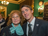 Sergey Shubenkov. 2015 Best Russian Athlet/ With mother