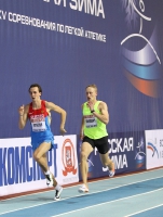 Russian Winter 2016. 400m. Maksim Rafilovich and Vladimir Krasnov