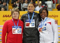 Michelle Carter. Shot World Indoor Bronze Medallist 2012