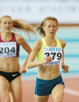 Russiun Indoor Championships 2016. 3000m. Yekaterina Sokolenko