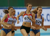 Russiun Indoor Championships 2016. 800m. Alina Safiullina, Alyena Shukhtuyeva, Olesya Muratova