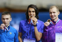 Russiun Indoor Championships 2016. 3000 m. Vladimir Nikitin, Yegor Nikolayev, Rinas Akhmadeyev