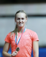 Russiun Indoor Championships 2016. 60 Metres Hurdles Champion. Nina Morozova