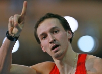 Russiun Indoor Championships 2016. 400m Russian Indoor Champion  Vladimir Krasnov