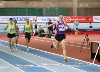 Russiun Indoor Championships 2016. 1500m. Yegor Nikolayev ( 232), Valentin Smirnov ( 251), Yevgeniy Kunts ( 51), Timofey Petrov ( 256)