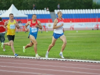 Russian Championships 2016, Cheboksary. Decathlon. Artyem Lukyanenko ( 407),  Yevgeniy Sarantsev ( 491), Aleksandr Tabala ( 211)
