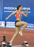 Russian Winter 2017. Long Jump. Yelena Sokolova